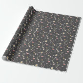 Floral Cadeaupapier (Uitgerold)