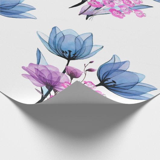 Floral Cadeaupapier (Hoek)