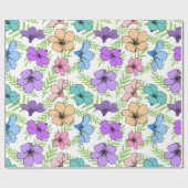 Floral Cadeaupapier (Vlak)