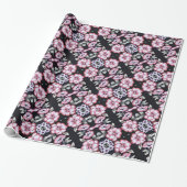 Floral Cadeaupapier (Uitgerold)