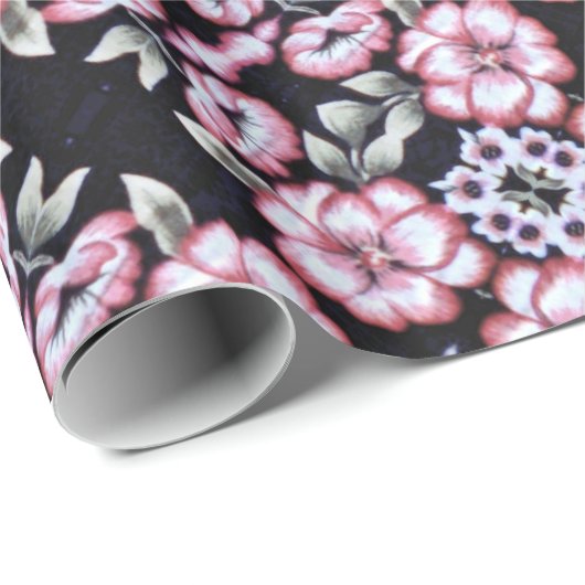 Floral Cadeaupapier (Rol Hoek)