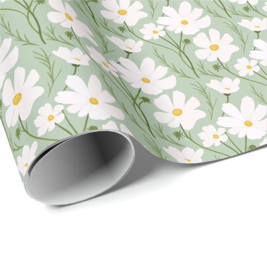 Floral Cadeaupapier (Rol Hoek)