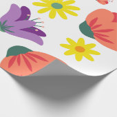 Floral Cadeaupapier (Hoek)