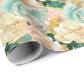 Floral Cadeaupapier (Rol Hoek)