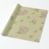  Floral Cadeaupapier (Uitgerold)
