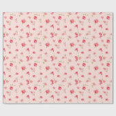 Floral  cadeaupapier (Vlak)