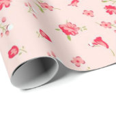 Floral  cadeaupapier (Rol Hoek)