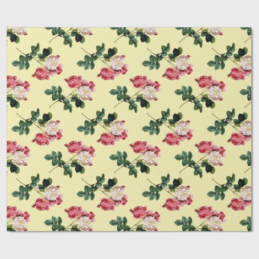  Floral Cadeaupapier (Vlak)