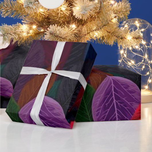 Floral  cadeaupapier (Feestdagen)