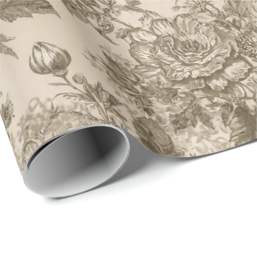 Floral Cadeaupapier (Rol Hoek)