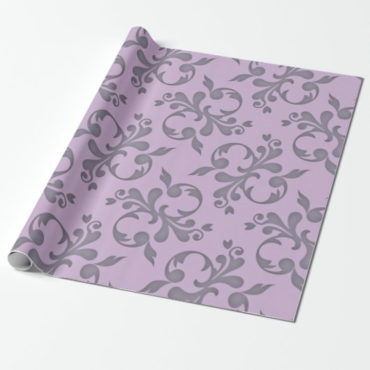 Floral Cadeaupapier (Uitgerold)