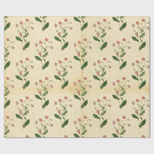 Floral Cadeaupapier (Vlak)