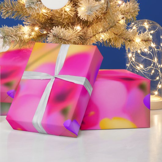 Floral cadeaupapier (Feestdagen)