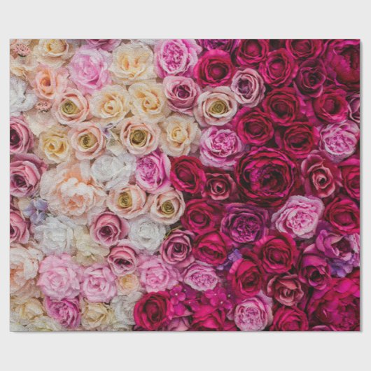 Floral cadeaupapier (Vlak)