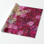 Floral  cadeaupapier (Uitgerold)