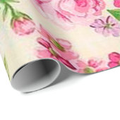 Floral Cadeaupapier (Rol Hoek)