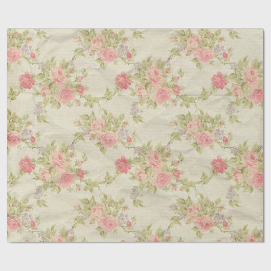  Floral Cadeaupapier (Vlak)