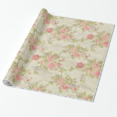 Floral Cadeaupapier (Uitgerold)