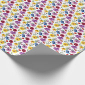 Floral cadeautjes voor heldere en vette Waterverf Cadeaupapier (Hoek)