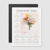 Floral Calendar 2023 , Flowers Calendar (Voorkant / Achterkant)