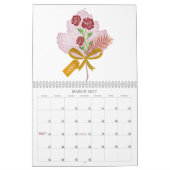 Floral Calendar Kalender (Mar 2027)
