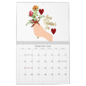 Floral Calendar Kalender (Feb 2026)