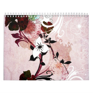 Floral Calendar Kalender