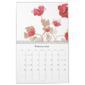 Floral Calendar Kalender (Feb 2026)