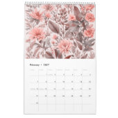 Floral Calendar Kalender (Feb 2027)