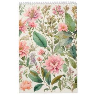Floral Calendar Kalender