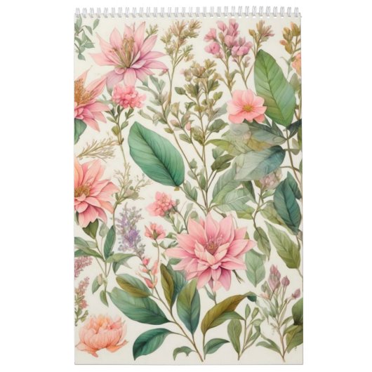 Floral Calendar Kalender (Hoes)