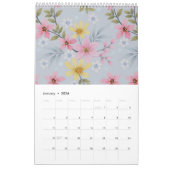 Floral Calendar Kalender (Jan 2026)