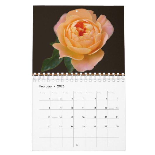 Floral Calendar Kalender (Feb 2026)