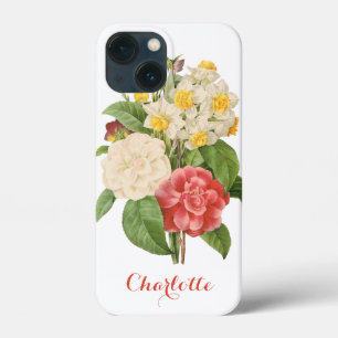 Floral Camelia Daffodil Flowers door Redoute Case-Mate iPhone Case