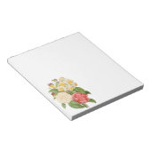 Floral Camelia Daffodil Flowers door Redoute Notitieblok (Schuin)