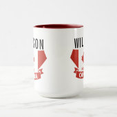 Floral Canada Day | Cute Canadian  Mok (Midden)