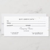 Floral Candle Cadeaubon (Achterkant)