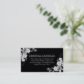 Floral Candle Spell Visitekaartje (Staand voorkant)