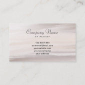 Floral Candle Visitekaartje (Achterkant)