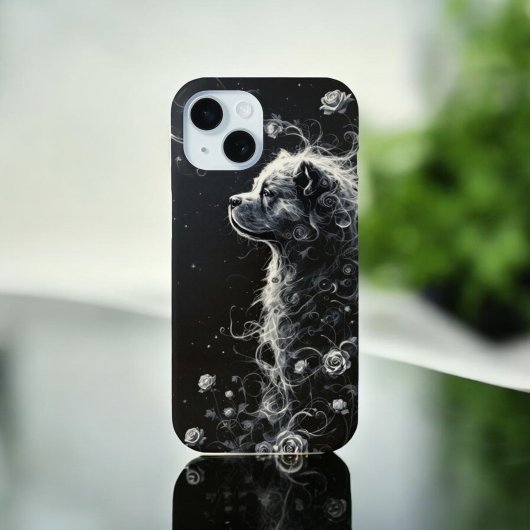 Floral Canine Elegance Case-Mate iPhone Case