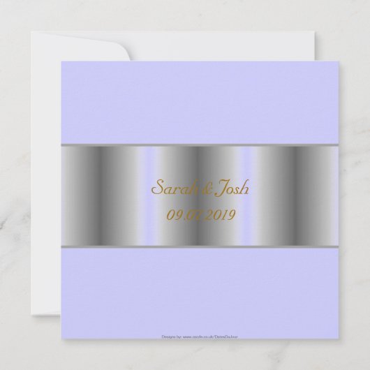 Floral canopy Jewish bruiloft Kaart (Achterkant)