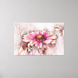 Floral Canvas Afdruk