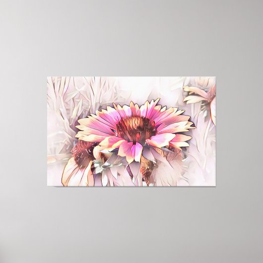 Floral Canvas Afdruk (Voorkant)
