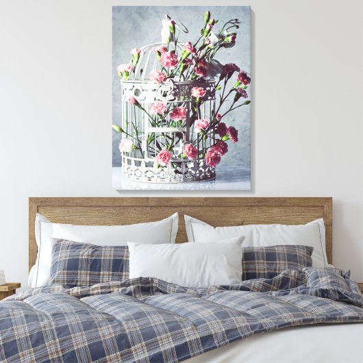 Floral Canvas Afdruk (Insitu (Slaapkamer))