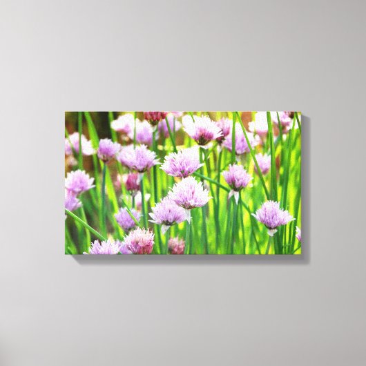 Floral Canvas Afdruk (Voorkant)