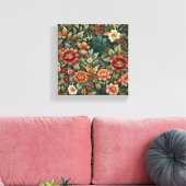 Floral Canvas Afdruk (Insitu (Woonkamer))