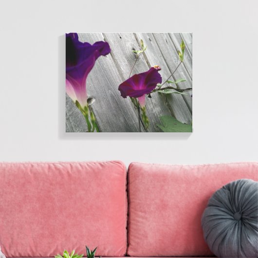 Floral Canvas Afdruk (Insitu (Woonkamer))