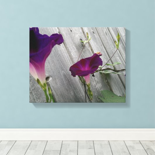 Floral Canvas Afdruk (Insitu (Houten vloer))