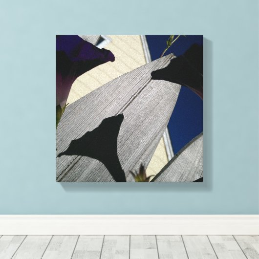 Floral Canvas Afdruk (Insitu (Houten vloer))