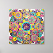 Floral Canvas Afdruk (Voorkant)